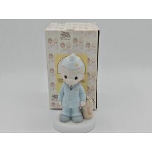 Precious Moments Bless Those Who Serve Their Country Figurine 526584 1991